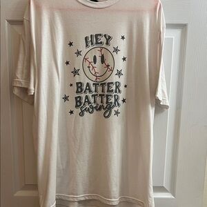 Women’s baseball tee